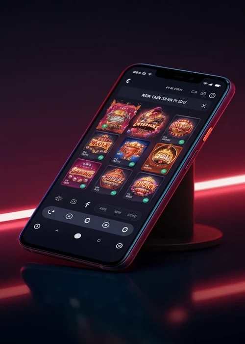 A dynamic banner showing a diverse selection of popular slot games and cryptocurrency logos, representing the vibrant gaming environment of Lucky Block Casino.